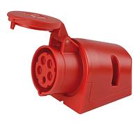 HERTH+BUSS ELPARTS 51307062 Prise avec couvercle Rouge