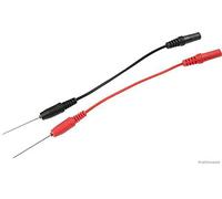 Herth+buss Elparts TesTip 95980778006 TesTip Lot de 4 Pointes de Test avec Prise Banane Noir