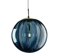 Hertl Abat-jour de lampe à suspension ronde en verre simple, plafonnier à vis E27, lustre de style industriel rétro, luminaires de décoration de salon, chambre à coucher, salle à manger (Color : D,