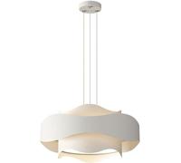 Hertl Abat-jour de lustre en acrylique de personnalité créative, lampe à suspension supérieure intégrée, éclairage d'éclairage à LED, luminaires de décoration de restaurant de chambre à coucher (Colo