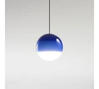 Hertl Abat-jour en verre coloré, éclairage suspendu, lanterne sphérique progressive, lustre créatif, décoration d'hôtel, lampe suspendue, support de lampe en métal simple, lampe de plafond, luminaire