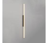 Hertl Applique murale moderne LED longue bande appliques murales 3000K blanc chaud luminaires muraux lampe de lavage murale linéaire for salle de bain vanité lumière chambre applique murale hall d'exp