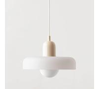 Hertl Grande suspension en verre dépoli blanc nordique moderne cuisine moderne luminaires suspendus sur l'île Boho lustres de plafond côtiers for chambre à coucher salle à manger bar hall d'entrée (C