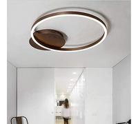 Hertl Plafonnier LED encastrable à anneau circulaire minimaliste, plafonnier LED moderne en acrylique proche de l'éclairage du plafond for chambre à coucher et salon (23,5'', lumière neutre)(White Lig