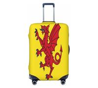 HERTqwop Somerset Housse de protection anti-rayures pour valise avec drapeau du comté de 45,7 à 81,3 cm, Noir , XL