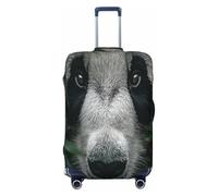HERTqwop The Confusion of Giant Pandas Housse de protection anti-rayures pour bagages de 45,7 à 81,3 cm, Noir , S
