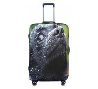 HERTqwop The Longing of Dogs Housse de protection anti-rayures pour bagages de 45,7 à 81,3 cm, Noir , XL