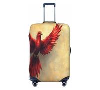 HERTqwop The Red Eagle Housse de protection anti-rayures pour valise de 45,7 à 81,3 cm, Noir , S