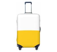 HERTqwop The Silesian Flag Housse de protection anti-rayures pour bagage de 45,7 à 81,3 cm, Noir , M