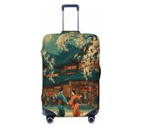 HERTqwop Under Mount Fuji Housse de protection anti-rayures pour valise de 45,7 à 81,3 cm, Noir , M