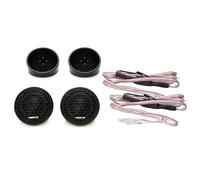 Hertz C 26 Paire de Tweeters 26mm avec Dôme Tetolon, 120W Max, Moteur Néodyme Compact, Sensibilité 91dB, Fréquence 1800Hz, Impédance 4 Ohms, Montage Magnétique, Noir