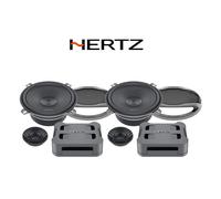 Hertz CK 130 - Kit 2 Voies 130 mm avec woofer Papier traité, Tweeter dôme 26 mm, Filtre Passif et grilles incluses, 210W Max