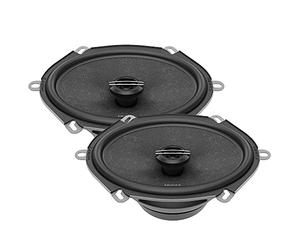 Hertz CX 570 - Paire de coaxiaux Deux Voies 5"x7" 210W Puissance crête