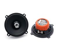 Hertz DCX 130.3 Haut-Parleurs Coaxiaux 2 Voies 13 cm pour Système Audio de Voiture, Puissance 80 Watts, Impédance 4 Ohms, Couleur Noire, Montage Mural avec Câble Coaxial
