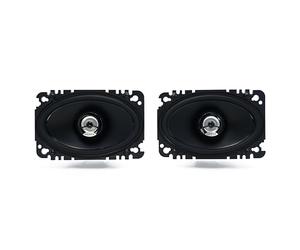 Hertz DCX 460.3 - Haut-parleurs coaxiaux 2 Voies 4"x6", 120W Max, Tweeter à dôme PEI et cône Papier traité pour Une réponse linéaire