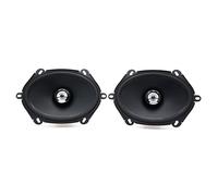 Hertz DCX 570 Paire de Haut-parleurs Coaxiaux 5x7 Pouces pour Voiture, Système 2 Voies, Puissance 60W RMS et 120W Maximale, Impédance 4 Ohm, Étanche, Montage Affleurant, Noir