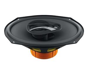 HERTZ DCX710.3 Haut-Parleur 3 Voies pour Voiture 300 W 7 x 10/17,8 x 25,4 cm