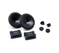 Hertz DPK 165 - Édition Limitée - Système Audio pour Voiture à Deux Voies 165mm 160W - Détails Or (2 Woofer + 2 Tweeter + 2 Crossover)