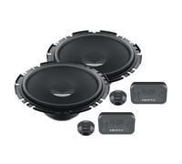 Hertz DSK 170.3 Kit 2 Voies séparées avec Boomer 17 cm et Tweeter 24 mm | 160 W crête, 80 W RMS, 4 ohms, 93 dB, boomer V-cone, tweeter PEI à aimant néodyme, coupure 3,5 kHz, 50-23000 Hz