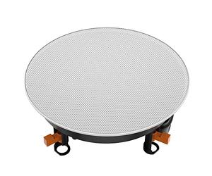 Hertz Hex 6.5 IC-W Haut-Parleur Marine Encastrable, Protection IP65, Résistant UV et Eau, Installation Plafond, 165mm, 100W, Blanc