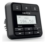 Hertz HMR 15 - Autoradio Marine FM/USB/Bluetooth 4x50W - Source Audio compacte résistante à l’Eau pour Bateaux et véhicules Nautiques