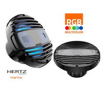 Hertz HMX 8-LD-C MARINE COAX RGB LED haut-parleurs COAX extérieurs LOT 20 cm ...