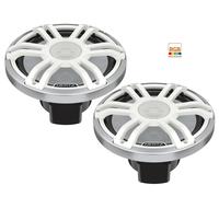 Hertz HMX 8 S-LD-SW - Haut-parleur coaxial pour bateau 2 voies 200mm 200W Peak Power Sport Silver-White