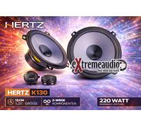 Hertz Ensemble haut-parleurs Compo 2 voies Uno K130 13 cm 220 W