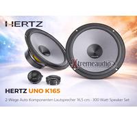 Hertz K 165 série UNO 16,5 cm 2 voies haut-parleurs combo speaker SET 300 watts