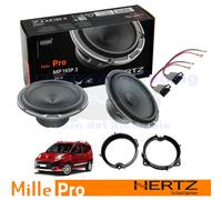 Hertz MP 165P.3 Kit De Haut-Parleurs Avant Fiat Qubo Fiorino Depuis 2008