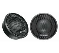Hertz MP 25.3 Paire de Tweeters 25 mm 120W avec Aimant Néodyme, Dôme Tetolon et Chambre Arrière Amortie pour Reproduction Haute Fréquence Précise, Noir