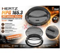 HERTZ MPG 165.3 - SET GRILLE 165mm cache haut-parleur, protection, grille 16,...