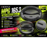 HERTZ MPG 165.3 - SET GRILLE 165mm haut-parleur grille protection,...