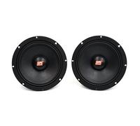 Hertz SV 165 Neo Paire de Médiums SPL 165 mm avec Aimant Néodyme N38 H, 150 W RMS 400 W Crête, Conçus pour Systèmes Audio Haute Pression Voiture et Moto, Noir