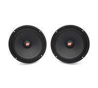 Hertz SV 200.1 Paire de Médiums SPL 200 mm avec Châssis Ventilé et Cône en Cellulose Pressée, Puissance 500W, Impédance 4 Ohm, Type Composant, Noir, 8 Pouces