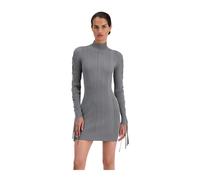 Herve Leger, Femme, Robes, Gris, Taille: 40 FR Day Robes