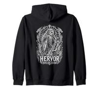 Hervor Épée de la Tombe Viking Nordique Sweat à Capuche