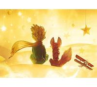 HERW Canvas Painting 3D Printing Decorative Painting Impression sur Toile Murale Illustration Décor À La Maison Le Petit Prince Image Modulaire Affiche De Style Nordique Chambre d'enfants