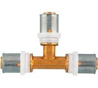 HERZ IPA Press raccord en T réduit, 26 × 3 - 26 × 3 - 20 × 2 P722615