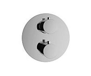 Herzbach 11.500550. 2000 .01 thermostatique de douche à encastrer rond, chromé