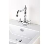 Herzbach Anais Classic raccord 32454000201 chromé , avec garniture de vidage , mitigeur lavabo