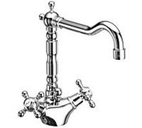 Herzbach Anais Classic raccord 32454000202 chromé - chromé , avec garniture de vidage , mitigeur lavabo