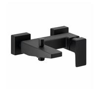 Herzbach CEO BLACK Mitigeur de baignoire en applique, Mitigeur monocommande, 36.220215.1.12,