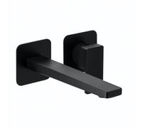 Herzbach CEO BLACK Mitigeur mural de lavabo, 36.220954.1.12,