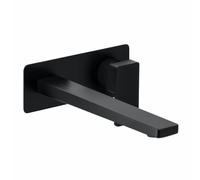 Herzbach CEO BLACK Mitigeur mural de lavabo, 36.220957.2.12,