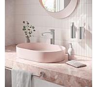 Herzbach Ceo mitigeur lavabo 36.220320.2.01 taille XL, avec arbre surélevé, sans garniture de vidange , chromé