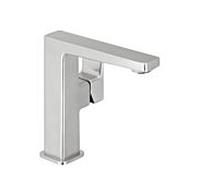 Herzbach Ceo mitigeur lavabo 36.220333.1.14 taille L, sans garniture de vidange , finition acier inoxydable