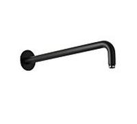 Herzbach Deep Black 23.960420. 2000 .12 420 mm, pour douche pluie, noir mat