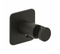 Coude de raccordement de douche Herzbach Deep Black 36.685700.1.12 noir mat
