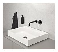 Herzbach Deep Black Herzbach match0 23.203756. 2000 .12 160 mm, noir mat, pour mitigeur 2000 encastré